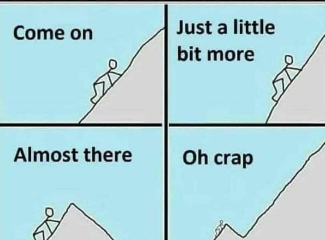 AmerPerimTrail's tweet image. We’ve all been there… #americanperimetertrail #letsbuildit #hike #hills #arewethereyet #milemileandahalf