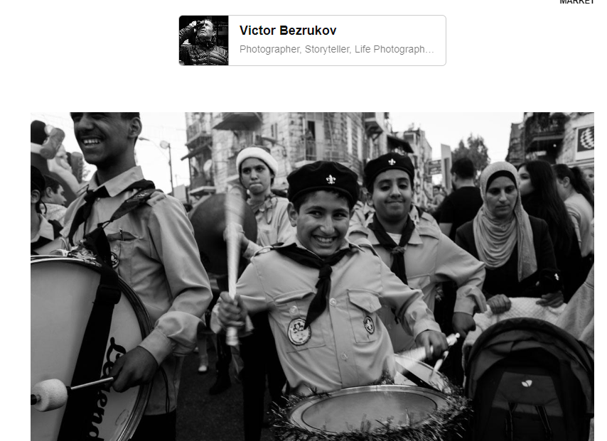 A new licensed photo story in my <a href="/visuramedia/">Visura</a> gallery. 
Holiday of Holidays 2022 – reportage from the downtown of Haifa, Israel. | Victor Bezrukov visura.co/x/89398 
#photography #blackandwhite #documentary