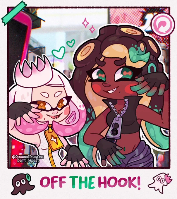 Off the hook Polaroid ⚡️🎶
#Splatoon #SplatoonArt 