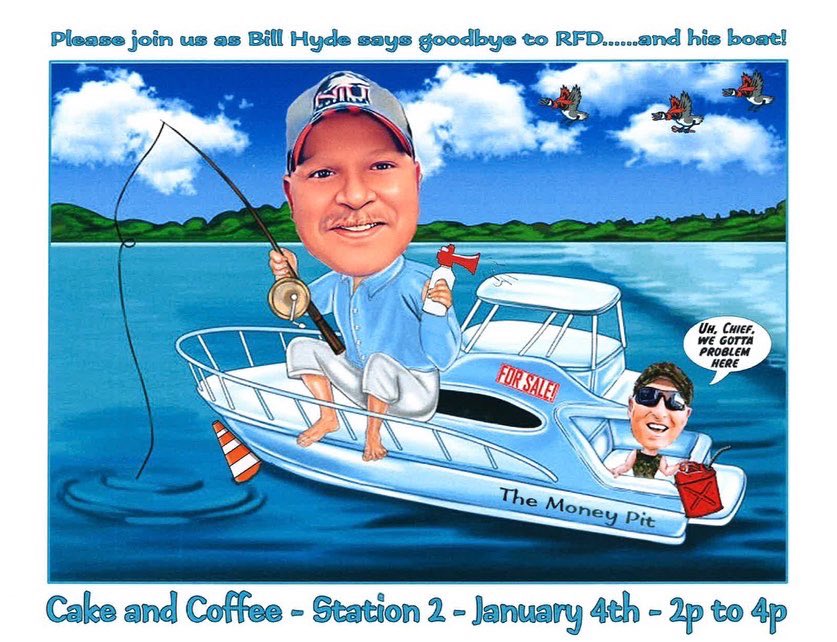 Congrats Chief Hyde!  Today after almost 28 years of service to Rockford, Brother Hyde is retiring. While he might be leaving us, he’ll be continuing his career with the Beloit Fire Department as a Battalion Chief.  Good luck in your new position Brother!

#ForwardTogetherForward