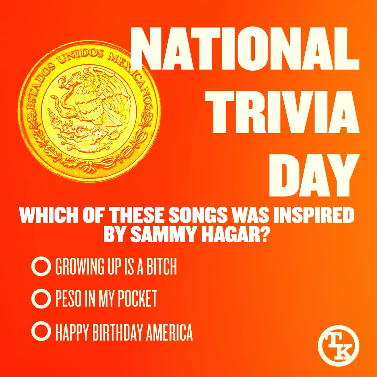 Test your #PesoInMyPocket knowledge for #NationalTriviaDay...and then go turn it up! orcd.co/pesoinmypocket