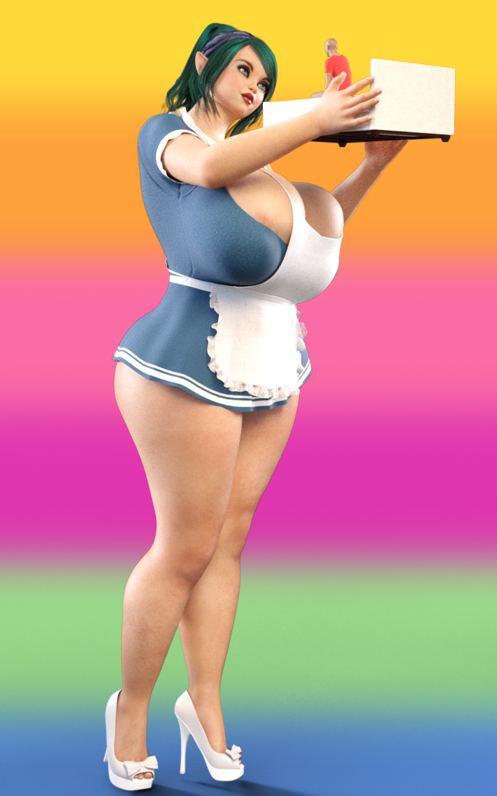ELinkzelda's tweet photo. The elf maid

#3dart #bigboobs #bigbreasts #bigtits #hugeboobs #nsfw #tallgirl #giganticbreasts #nsfwart  #bbw #hourglassfigure https://t.co/gHDVJK8i15