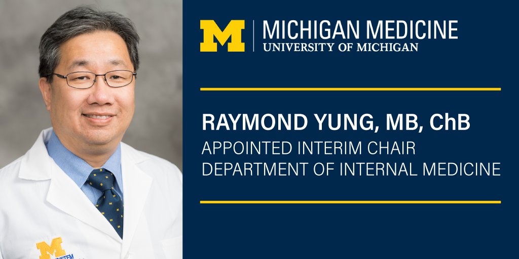 U-M Department of Internal Medicine tweet media