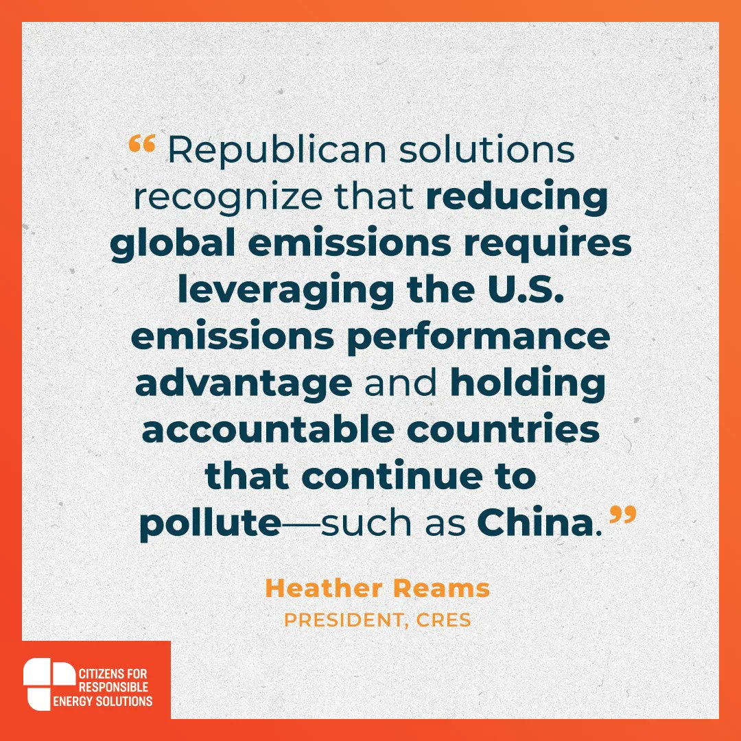 CRESenergy's tweet photo. What we’re reading 📚CRES Pres. @Heather_Reams in @realclearnews: https://t.co/ehPTL5ZeUv #GOPEnergy #COP27 https://t.co/jAsO60RwKE