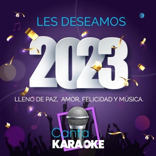 calikaraoke's tweet photo. En el nuevo año valora lo que tienes, supera lo que te duele y lucha por lo que quieres.
#añonuevo #añonuevo2022 https://t.co/HlQ8Ctr7TJ