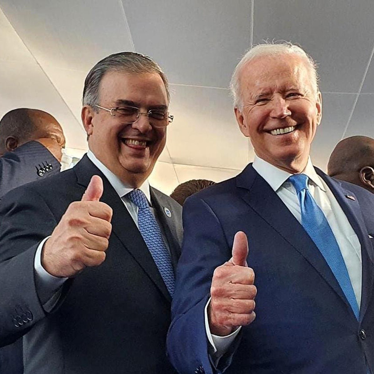 Me encuentro con el Secretario de Estado de EUA Antony Blinken.
Preparando los preparativos para preparar la llegada del presidente Biden a México.