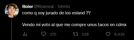 TheGrefg's tweet photo. "Seguro que los streamers se toman en serio ser jurado de los Esland y todo sale bien"

Los streamers: https://t.co/4lthegIOap