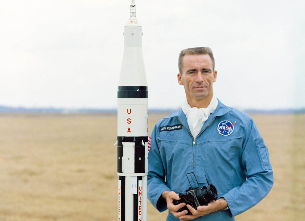 The last Apollo 7 astronaut, Walter Cunningham sadly passed away yesterday at the age of 90. Rest in peace and Godspeed sir. 😢 
#Apollo7 #waltercunningham #restinpeace