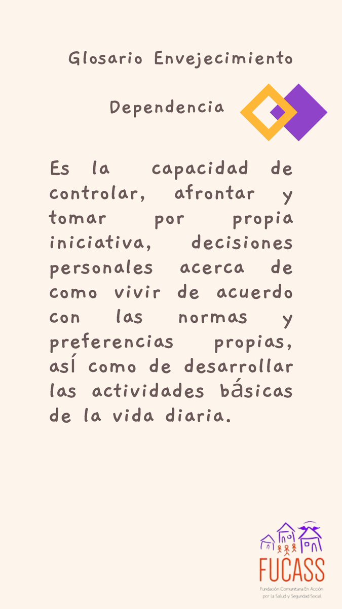 Glosario de envejecimiento