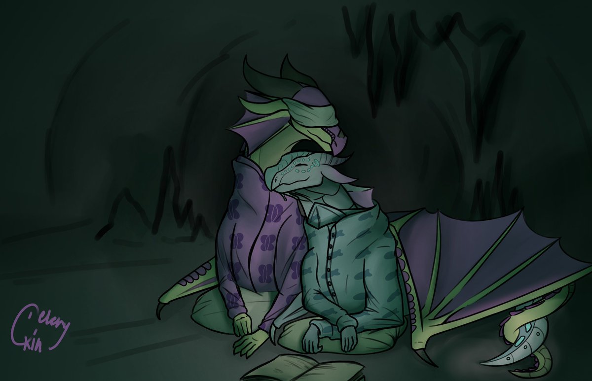 #wingsoffire #art  One of my best friends made this for me, and yes Kinkajou is blind in my rps.