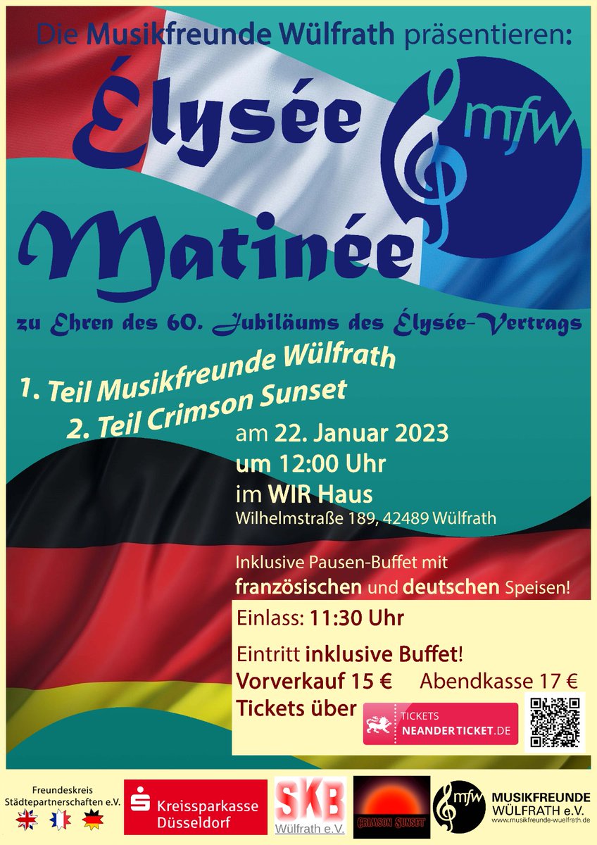 Zu Beginn des Jahres Lust auf eine Matinee? Kommt rum. 

#Wülfrath #Kultur