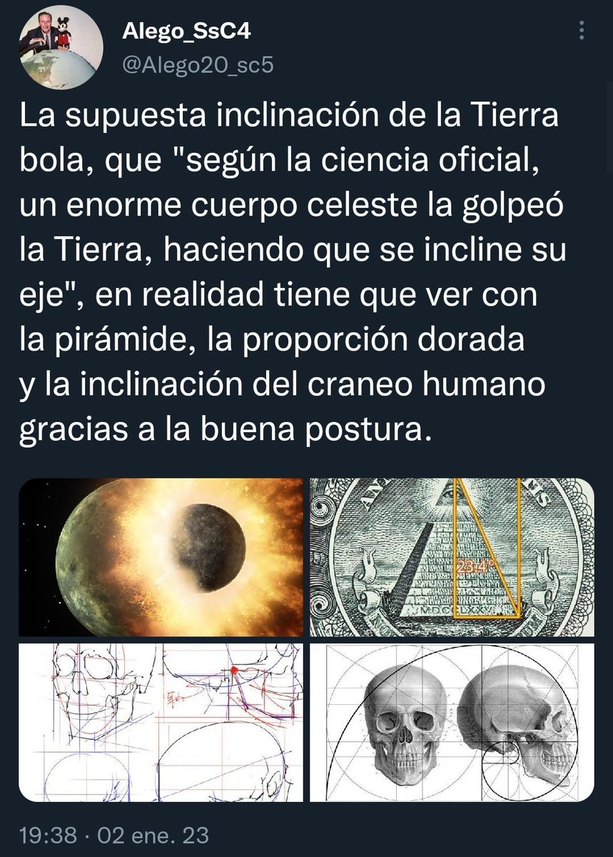 Negacionistas Out of Context tweet media