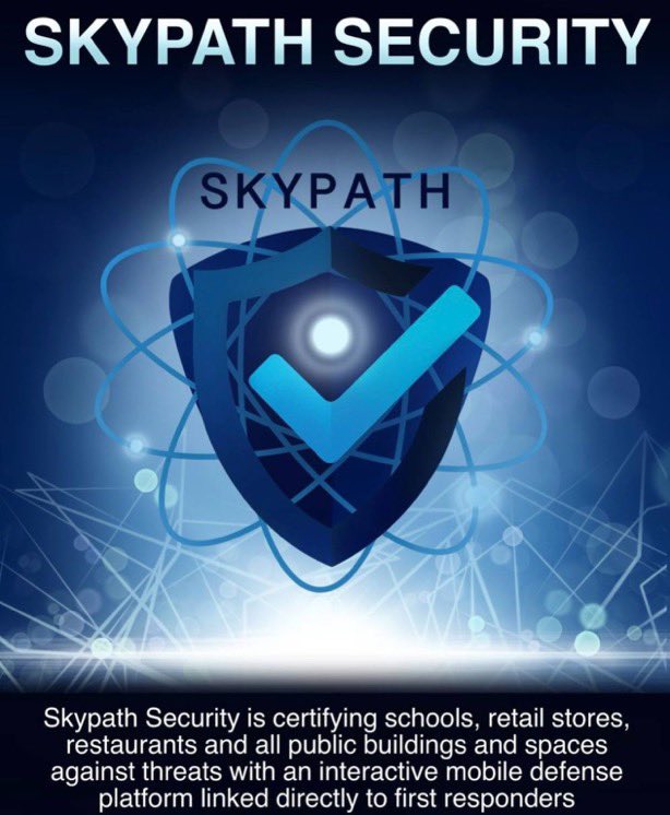 CryptoEmpressX's tweet photo. @SkypathSecurity will Certifying #schools, retail stores, restaurants and all public buildings or spaces against #threats with an interactive #mobiledefense platform linked directly to first responders. 🚔
https://t.co/eakOo0E0gR
#Security #Crypto #CryptoNews #FirstResponders https://t.co/p7GRLaq9y0