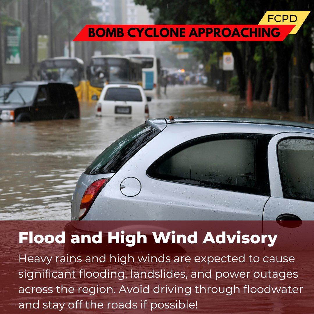 Please stay off the roads if possible and avoid floodwaters. See our helpful tips below! Be safe everyone. 🙏🏼