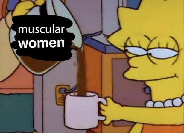 How do some of yall not like buff women, they are just so good.