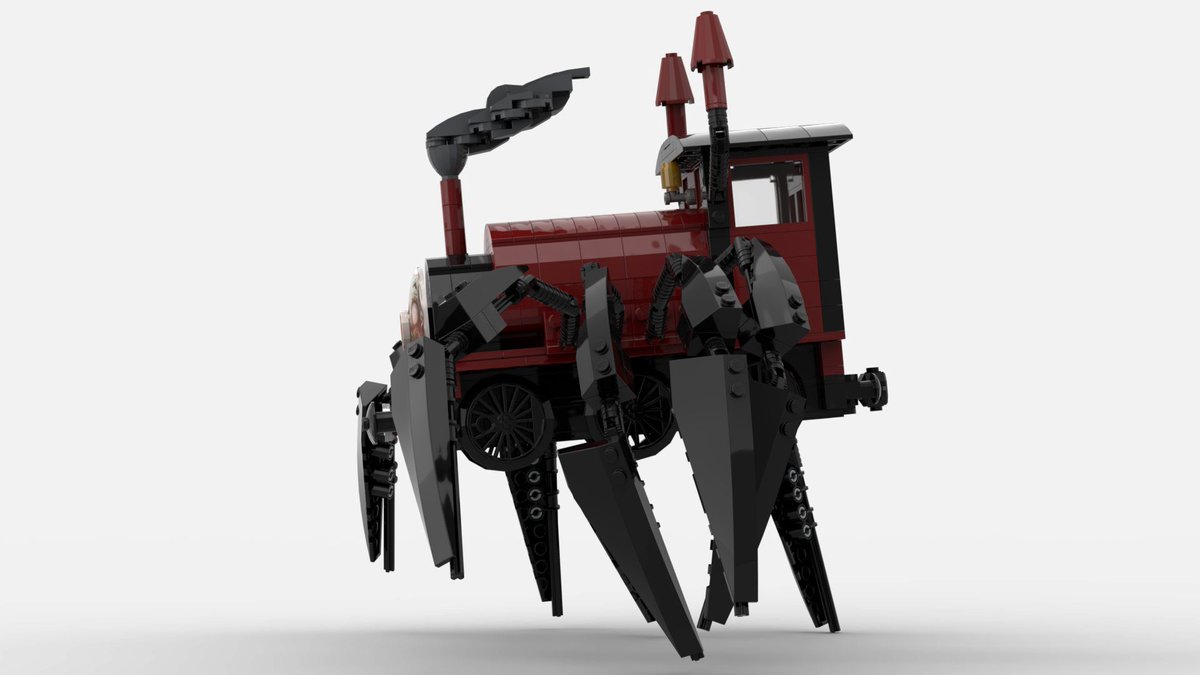 ImDocPlague's tweet photo. I made a Lego model of the recently released game “Choo-Choo Charles” by @TwoStarGames. I’m very proud of this model #ChooChooCharles #twostargames #STEAM #SteamWinterSale https://t.co/e2aGzKRN08