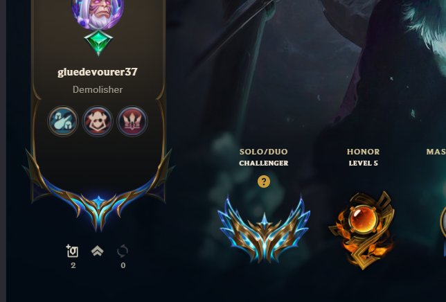 When I hit Challenger with Yorick on OCE, they said "OCE OMEGALUL."

When I hit Masters on 200ping on NA, crushing plebian streamer and pros under my boot. But then they said "NA KEKW."

10 days from now, I will be in EUW and hit Rank 1, 10 times.

Season 13 is my season.