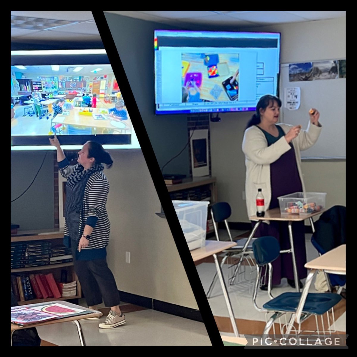 MakewithMsEllis's tweet photo. Loved learning from @mzscottart and @CrestviewArtRo1 about implementing centers for student success in the art room! @thesmsdhr @Crestview512 @_MerriamPark #SMSDart https://t.co/P9qCGWgyOF