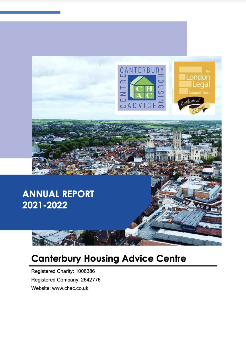 Canterbury Housing Advice Centre (@canterburychac) on Twitter photo The CHAC team support the chronic housing & financial needs of vulnerable people in our community - last year was our busiest ever. Read our latest Annual Report to see how we help prevent homelessness & reduce poverty for people in our Canterbury district
chac.co.uk/publications The CHAC team support the chronic housing & financial needs of vulnerable people in our community - last year was our busiest ever. Read our latest Annual Report to see how we help prevent homelessness & reduce poverty for people in our Canterbury district
chac.co.uk/publications