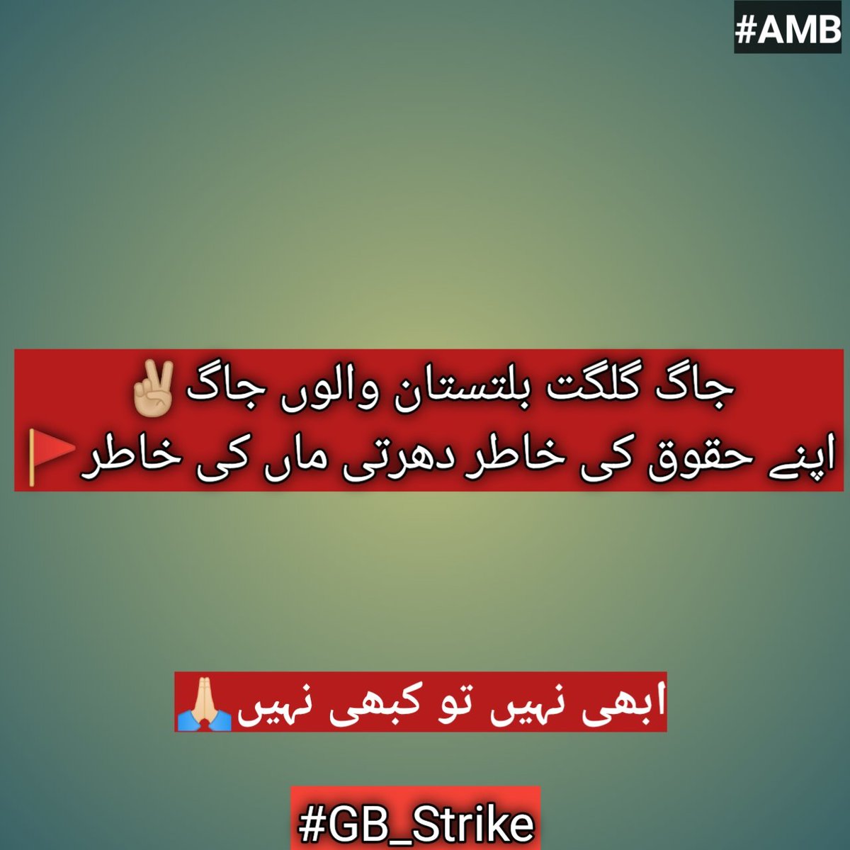 Aunibaltistani's tweet photo. گلگت بلتستان والوں نکلو اور لڑو اپنے حق کے لئے اور دنیا کو دکھاو ہمیں غلامی منظور نہیں۔
#GB_strike https://t.co/lQoiN2m5QA