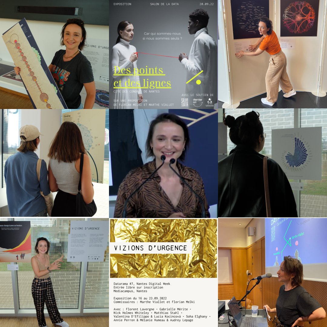 Merci 2022🎤🎤🎤🎤🎤 +🖼️🖼️
5 conférences données à @INSEP_PARIS, la <a href="/dgfip_officiel/">Direction générale des Finances publiques</a>, le @Web2day, le <a href="/Salon/">Salon</a> de la Data, et et à <a href="/Tls_dataviz/">Toulouse-DataViz</a> et 2 expos de dataviz pour le Salon de la Data sur la visualisation des réseaux, à Datarama sur l'urgence sociale et environnementale ✨