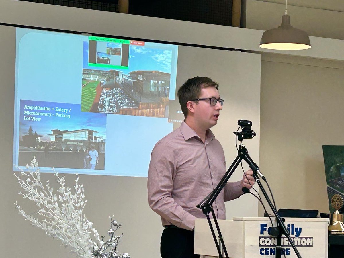 wchoy74's tweet photo. TY Brad for the update on the operations and progress on the Prospectors Baseball Club, the Myshak Metro Ballpark and the adjacent commercial development in SG. Looking forward to the grand opening in 2024.  #baseball #myshakmetroballpark #stonyplain #sprucegrove #parklandcounty https://t.co/j0AiVd8ueR