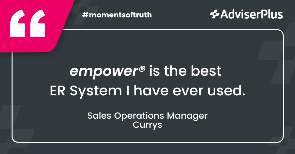 #testimonial

We couldn't ask for a better endorsement! 

Find out why our innovative technology is considered the best employee relations technology by some of the biggest household names.

Find out more - hubs.la/Q01w_hwY0

#techinnovation #employeerelationstransformation