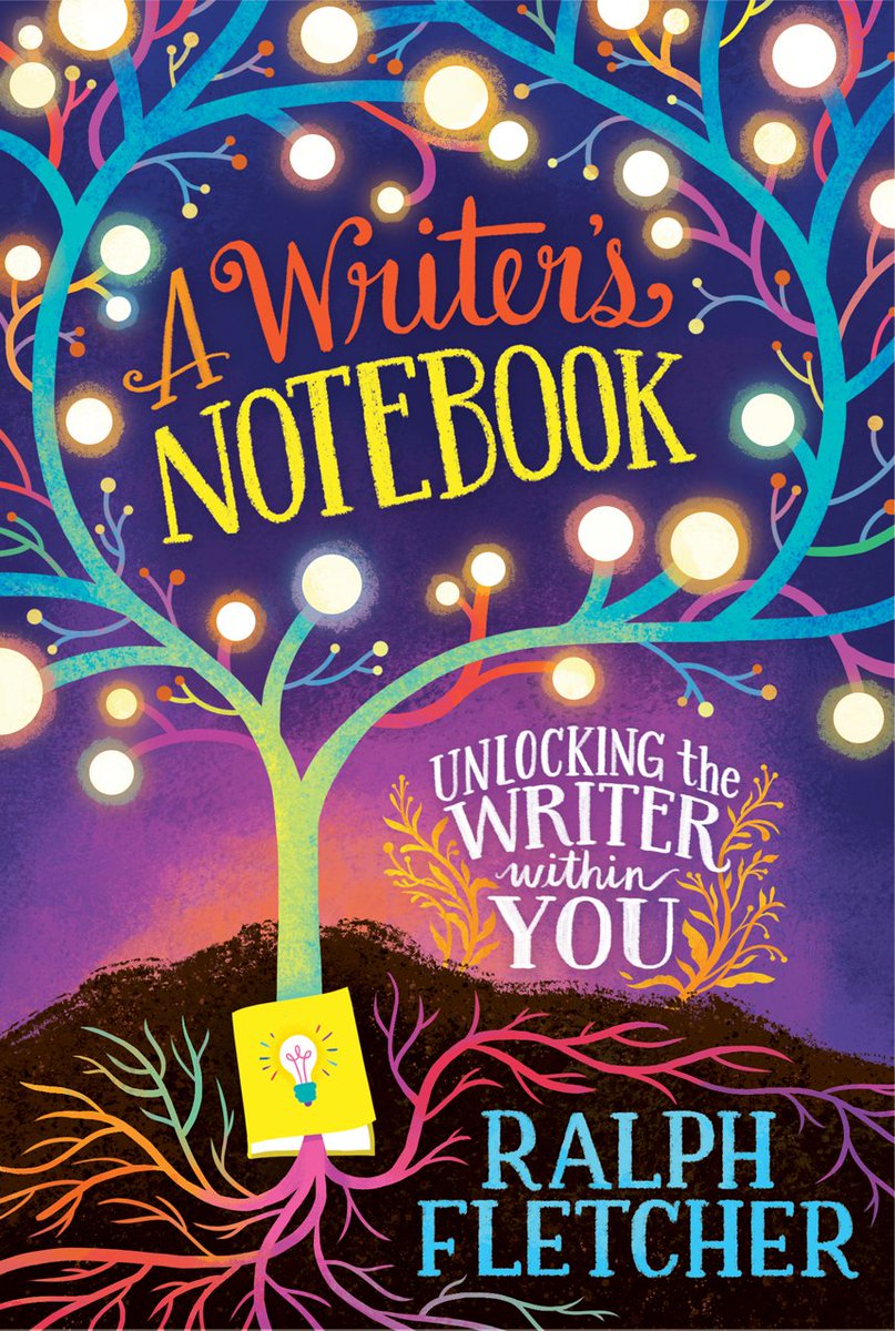A writer's notebook is an invitation, not a program. It's  a high-comfort, low-risk place where young writers can stretch their wings and watch their words lift into the air. #awritersnotebook