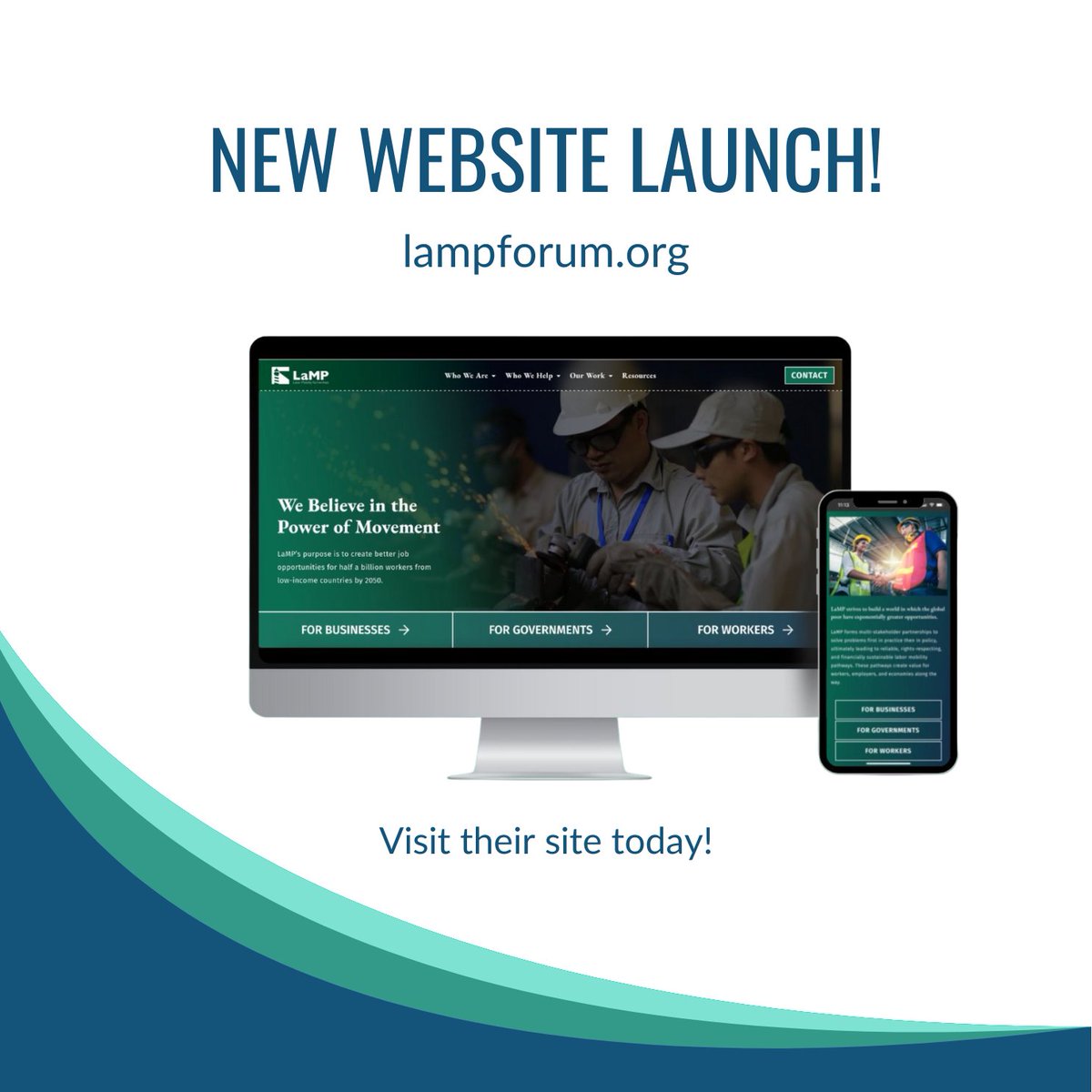 Congratulations to our partner <a href="/labor_mobility/">Labor Mobility Partnerships</a> on their new digital home! Check them out here: lampforum.org

Follow us for more partner updates: <a href="/RE_ISS_Dev/">Innovative Software Solutions</a>
 
#TechInnovation #DevelopmentServices #TechStartups #SoftwareDevelopment #UXUI #UserCenteredDesign