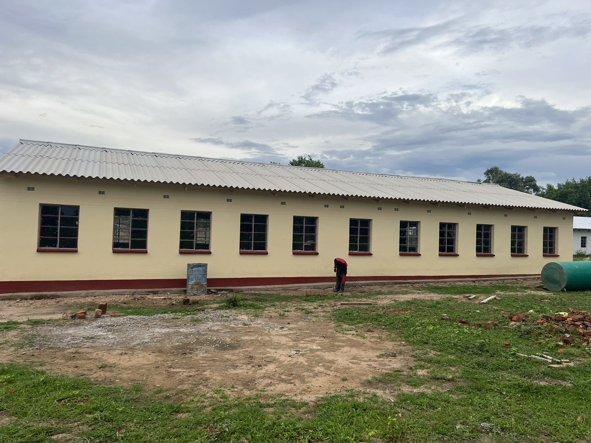 Its one week before schools open and we are on schedule to handover the completed classroom block at Masibinta Sec School. Learners will enjoy the wonderful learning environment especially given that last term they were conducting their lessons in the open. Thank you <a href="/IOM_USA/">IOM United States</a>