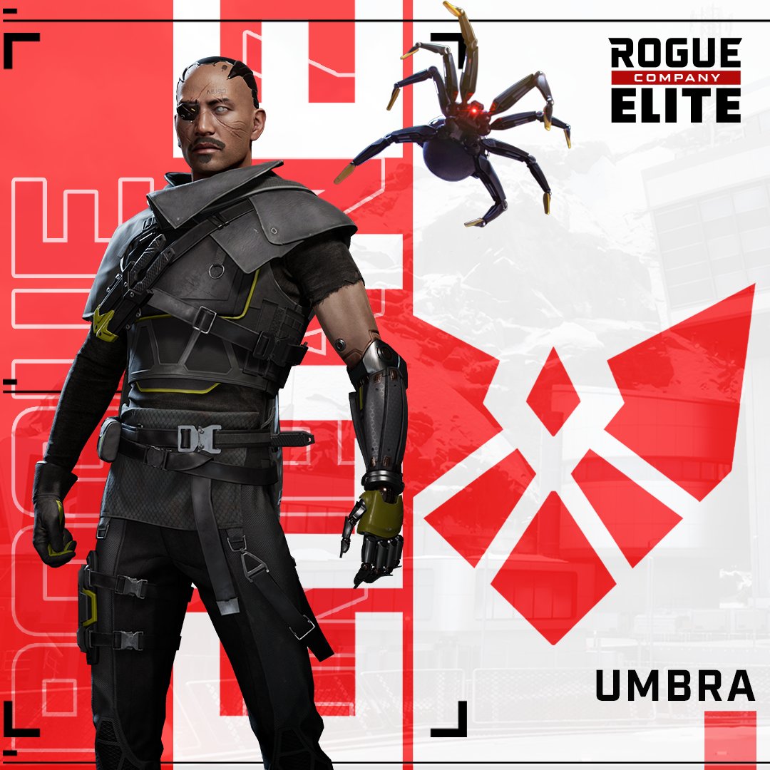 Umbra está listo para causar algo de caos a donde quiera que vayas en Rogue Company: Elite