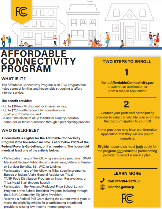 Isaac_Eguia's tweet photo. Just learned about the Affordable Connectivity program! This initiative is working to bring affordable, high-speed internet access to underserved communities. No one in @AliefISD should be left behind in the digital age #affordableconnectivity #digitalequality https://t.co/x3eevvxLdr