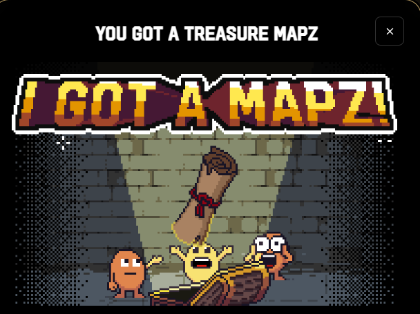 Got a treasure map to find treasure in memeland. 

<a href="/memeland/">Memeland ❤️ Memecoin</a> #treasuremapz #60eb05ea