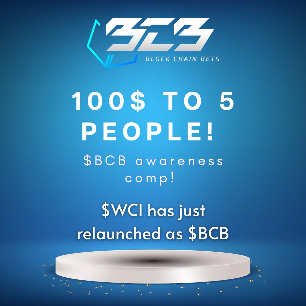 Blockchain Bets Official - $BCB tweet media