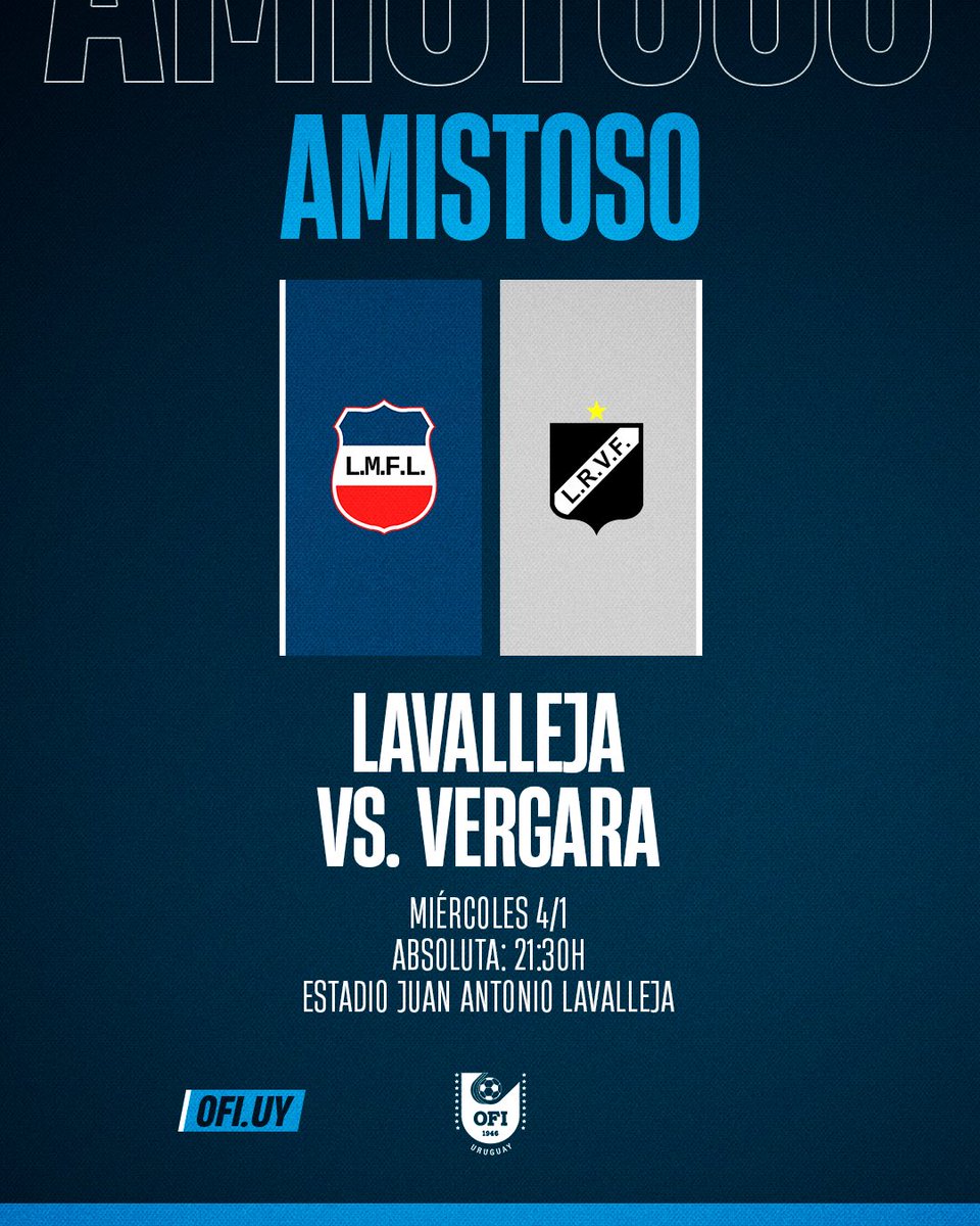 _ofiuy's tweet photo. 📌 Seguimos de 𝐚𝐦𝐢𝐬𝐭𝐨𝐬𝐨𝐬

Río Negro 🆚 Paysandú
Lavalleja 🆚 Vergara

#CopaOFI https://t.co/iV3LK6hdjT