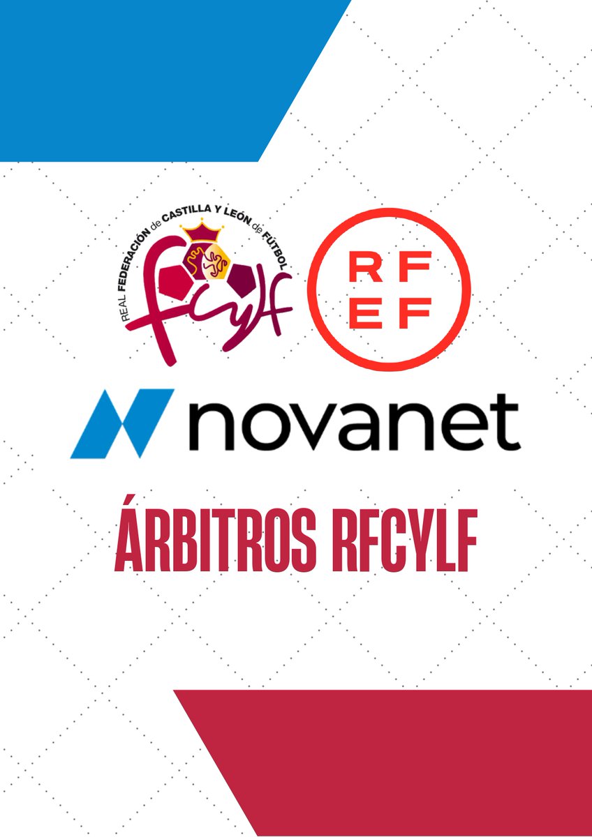 FCyLF's tweet image. Apertura #NOVANET ⚠️ ÁRBITROS @FCyLF

📲💻Ya disponibles en el correo electrónico las nuevas claves @Nova_Net  ⚽️