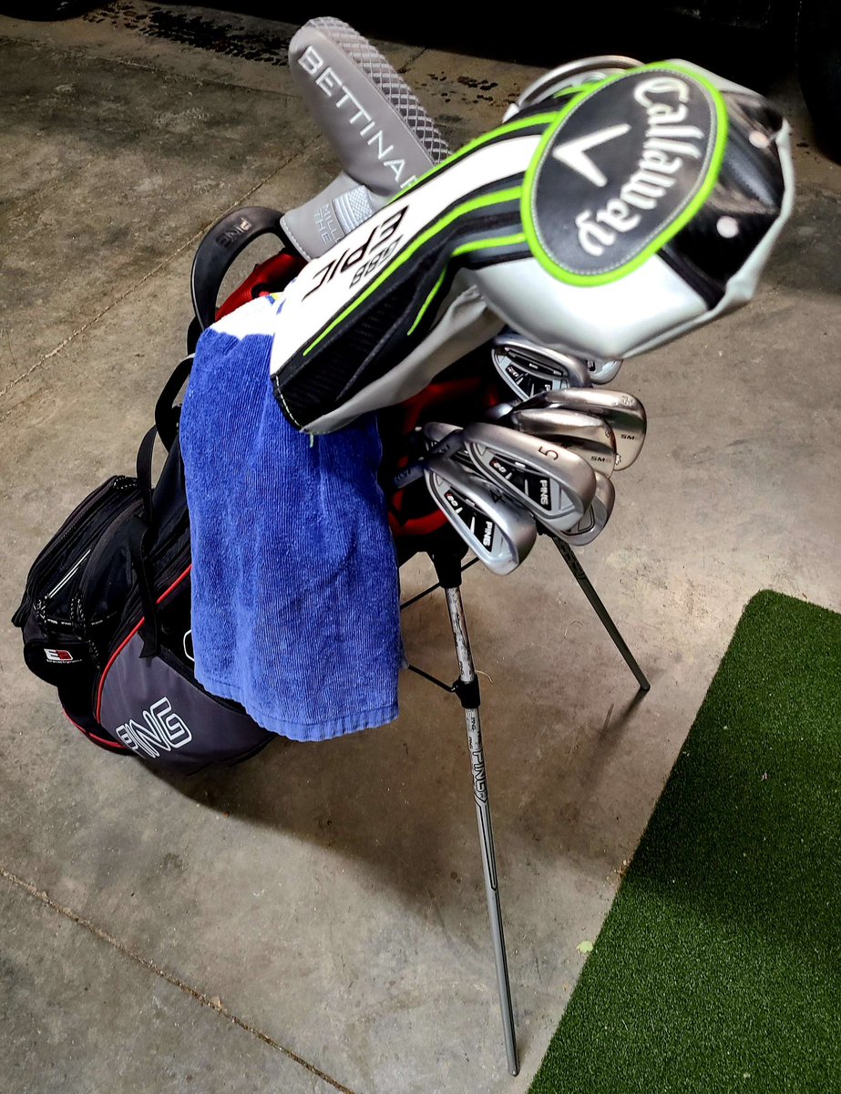 BirdieGolfLLC's tweet photo. This weeks #WhatsInTheBag segment covers founder of @SeekersNFT_io and @InnovatAR_io @ZanderM72 !

Callaway GBB Epic 9.0
TaylorMade RBZ 14.5
TaylorMade RBZ 4 Hybrid 21.5
Ping i20s
Titleist Vokey Wedges 54, 60, 64
Bettinardi BB1 🔥

With the Betti coming from a #Birdie Giveaway! https://t.co/H06IEMH0tq