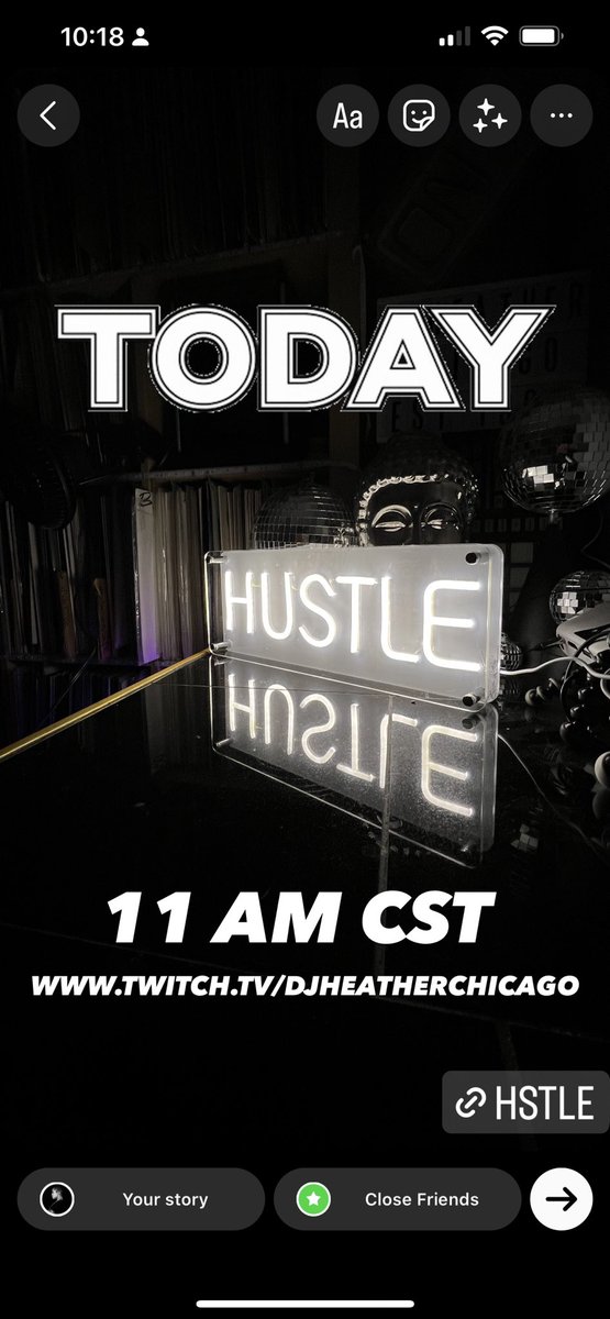 djheather's tweet photo. #Today #WordUpWednesday #HIsForHustle 🪩🖤 💥 #11AMCST https://t.co/POyH3meW6I https://t.co/jlZZnudgnQ