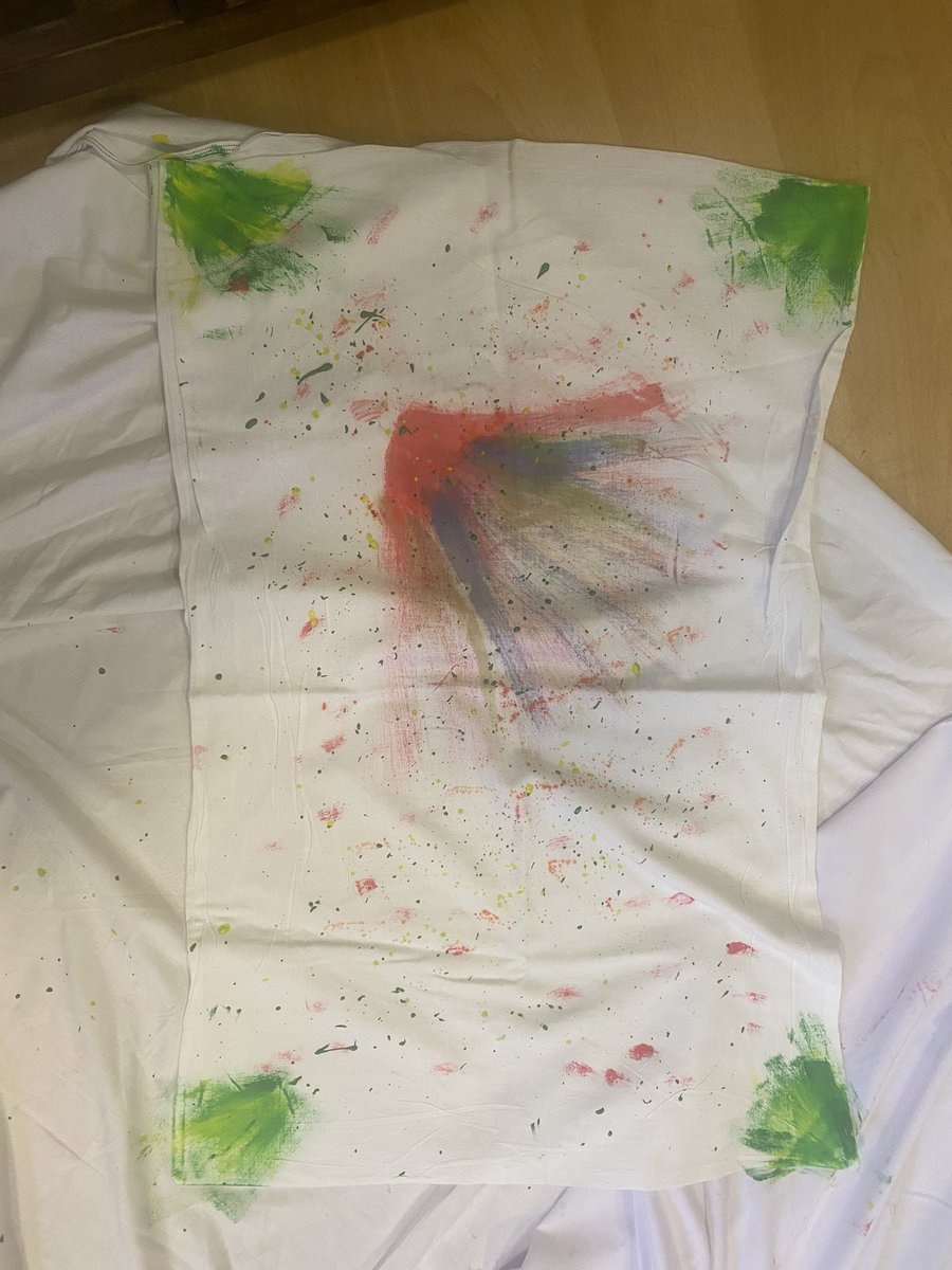 Today in the ward anger management group the gents got creative! Discussions around healthy ways to feel and release anger led to a relaxing art session where service users decorated pillows that can be used to manage anger 🎨 <a href="/HollyRiches/">Holly Riches</a> <a href="/BethDuncs/">Beth Duncan</a> <a href="/DrGeorgiaKonsta/">Georgia Konstantinou</a> <a href="/OTAbbieM/">Abbie Mitchell 🦋</a>