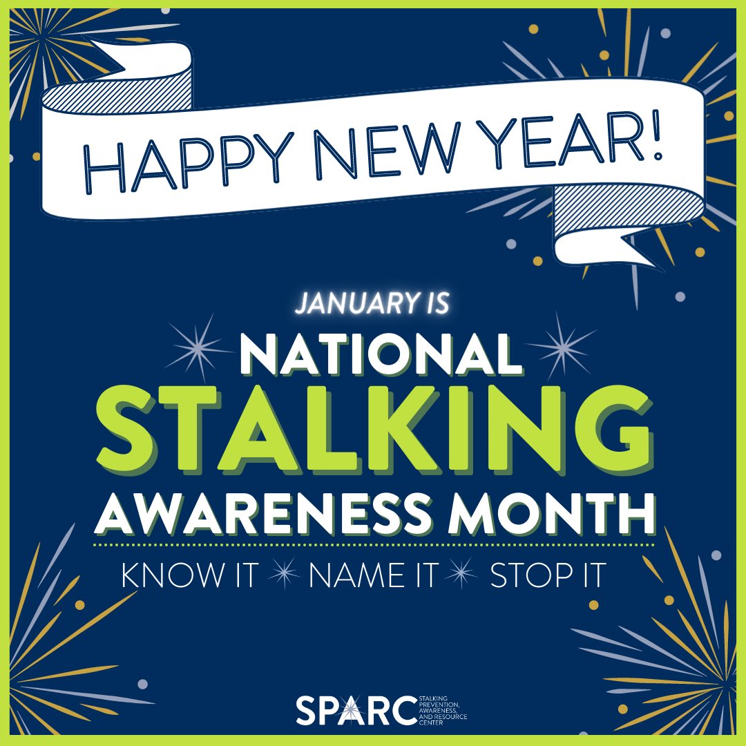 TheSSAlliance_'s tweet photo. January is National Stalking Awareness Month! Stalking is a serious and prevalent crime that deserves our attention. Join efforts this month and empower our communities to KNOW IT, NAME IT, and STOP IT. 

#KnowItNameItStopIt #NSAM2022 https://t.co/uVCwu1HlKV
