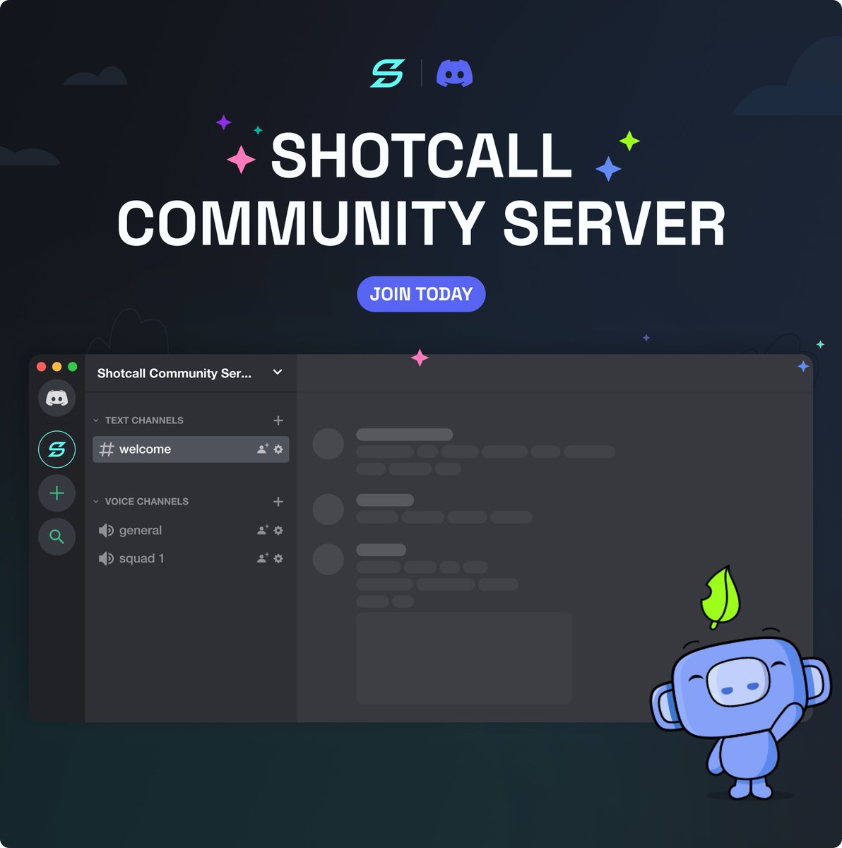 We have opened up our new Shotcall Community Server! Creators and Fans are welcome to join! 

discord.gg/rvDkZQwy