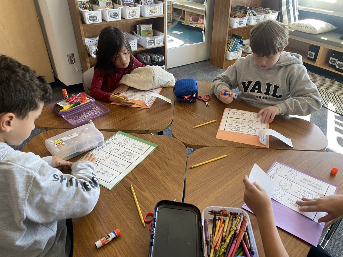 We were so happy to get back today and tell everyone about our winter break!  We even made some resolutions for 2023 🎉🥳