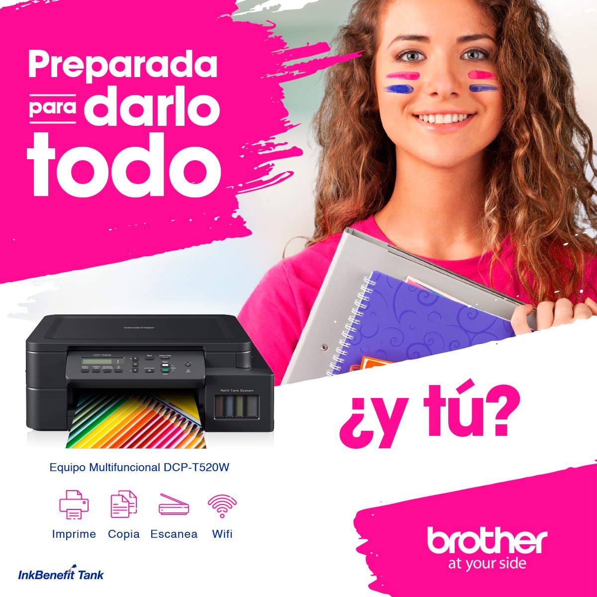 rafenlinea's tweet photo. Empieza a formar tu 2023 ✨ con nuevas experiencias🙌 y con nuestras impresoras BROTHER Multifuncionales obtendrás una experiencia de:  

Impresión, copia y escaneo sin tanto esfuerzo. 

👉Promoción válida del: 01 al 31 de enero 2023 https://t.co/fKQ3CNJhJ7