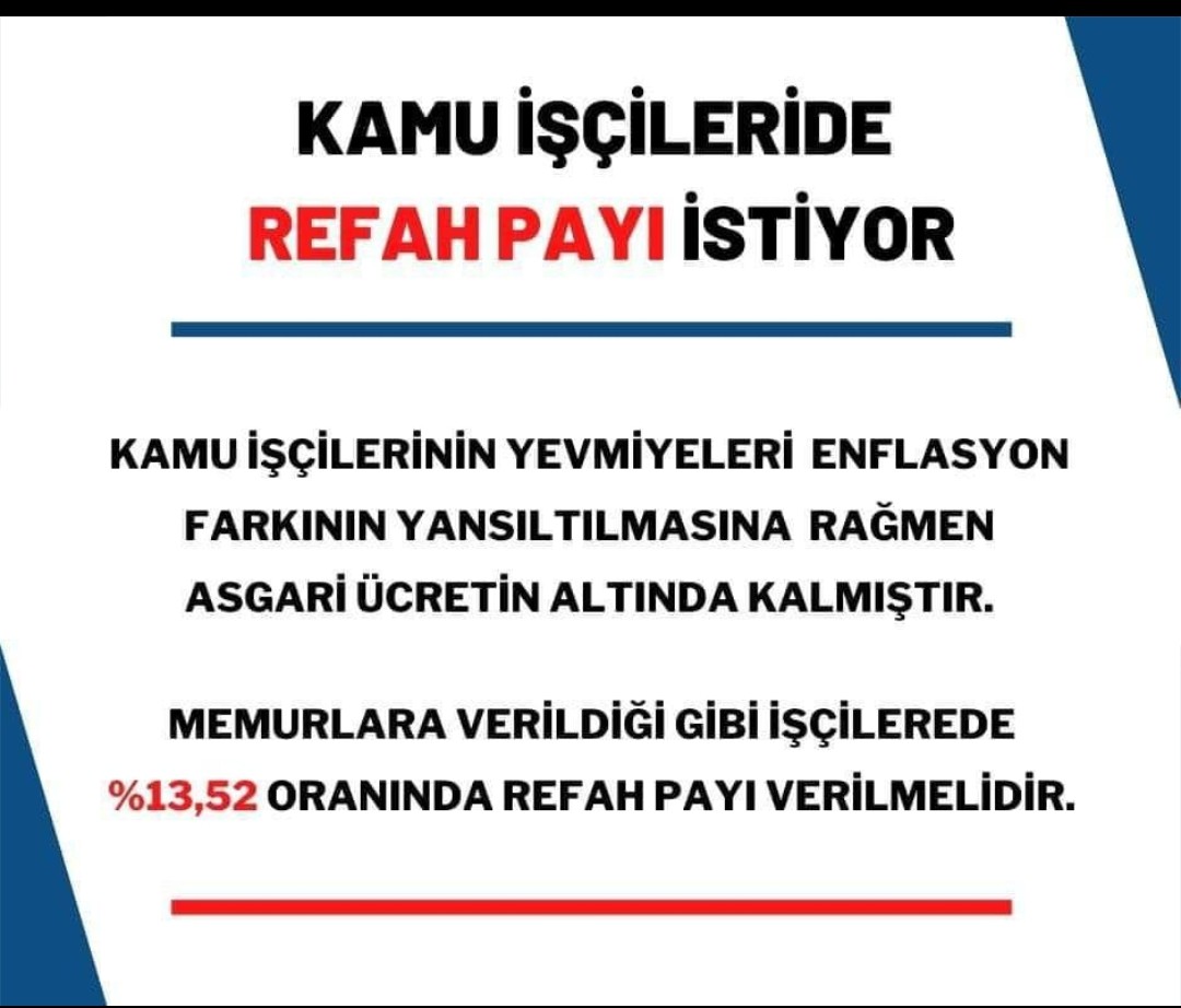 #isciyerefahpayı 
#kamuiscisiekzamistiyor 
#iscizambekliyor