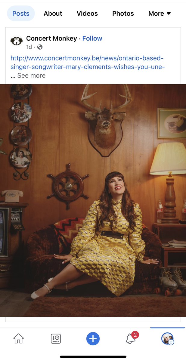 “Ontario based singer-songwriter, Mary Clements wishes you une 'Bonne Nuit'”🥳🥰♥️❄️

concertmonkey.be/news/ontario-b…