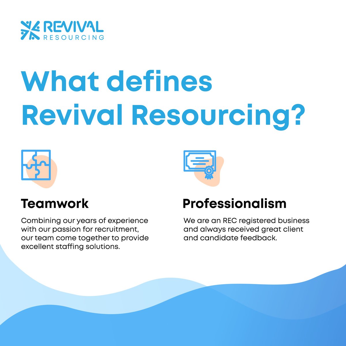 rresourcing1's tweet photo. What defines Revival Resourcing?

➡️ Visit our website to explore our vacancies: https://t.co/0eGE7CpOkv

#rectruitment #nowhiring #applynow https://t.co/aB7rnisKCF
