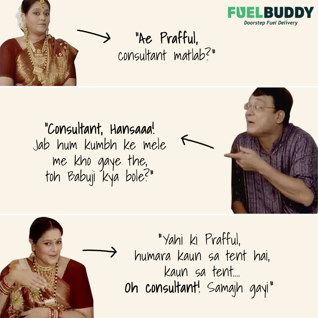 We'll explain😛

Our energy consultants are local experts who lend us their knowledge &amp; #expertise to set up our services in various cities. By partnering with us, they expand their #business, earning a lifetime of #income in royalties!

#कोनाकोनाBharat #FuelBuddy #consultant