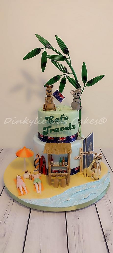CakesDecor's tweet photo. Travelling adventure by Dinkylicious Cakes
https://t.co/jdBUWvCfT7
#travelling #thailand #australia #twotiers #handmademodels #workingparasol #dogs #koala #kangaroo #beachbar #sunbathing #vanillasponge #chocolatesponge #saracino https://t.co/IMjNrhCW2a