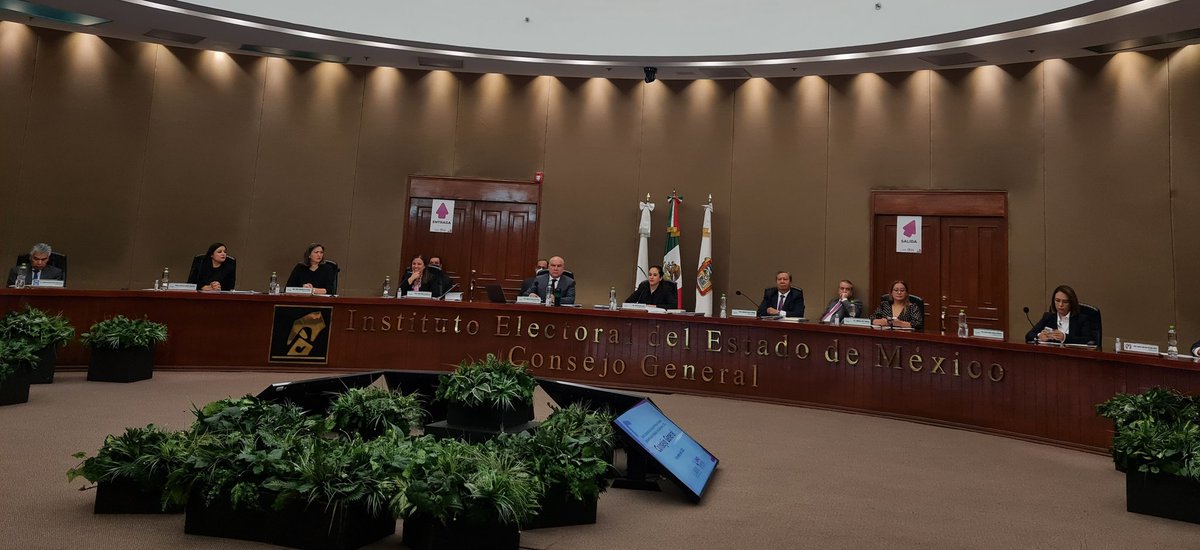 TomasOctaviano's tweet photo. Presente en la sesión del IEEM, para dar inicio formalmente el proceso electoral para la renovación de la Gubernatura del Estado de México, el próximo 4 de junio 2023. https://t.co/nhQxasM10v