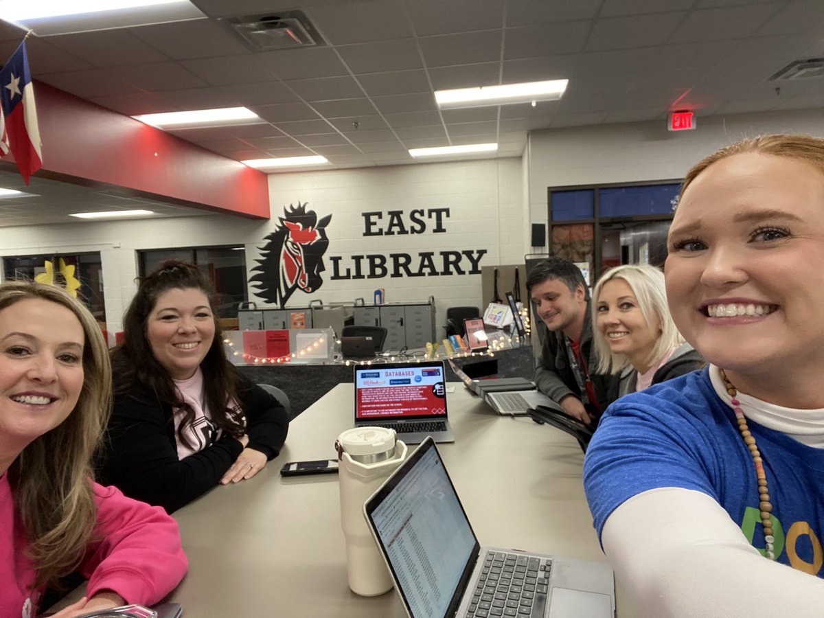 Huge shout out to our wonderful Katie Webb for helping our team jump start our research project! Thanks for all you do for EAST!! 💕🙌🏻#BrocosIgnite #EastBroncos